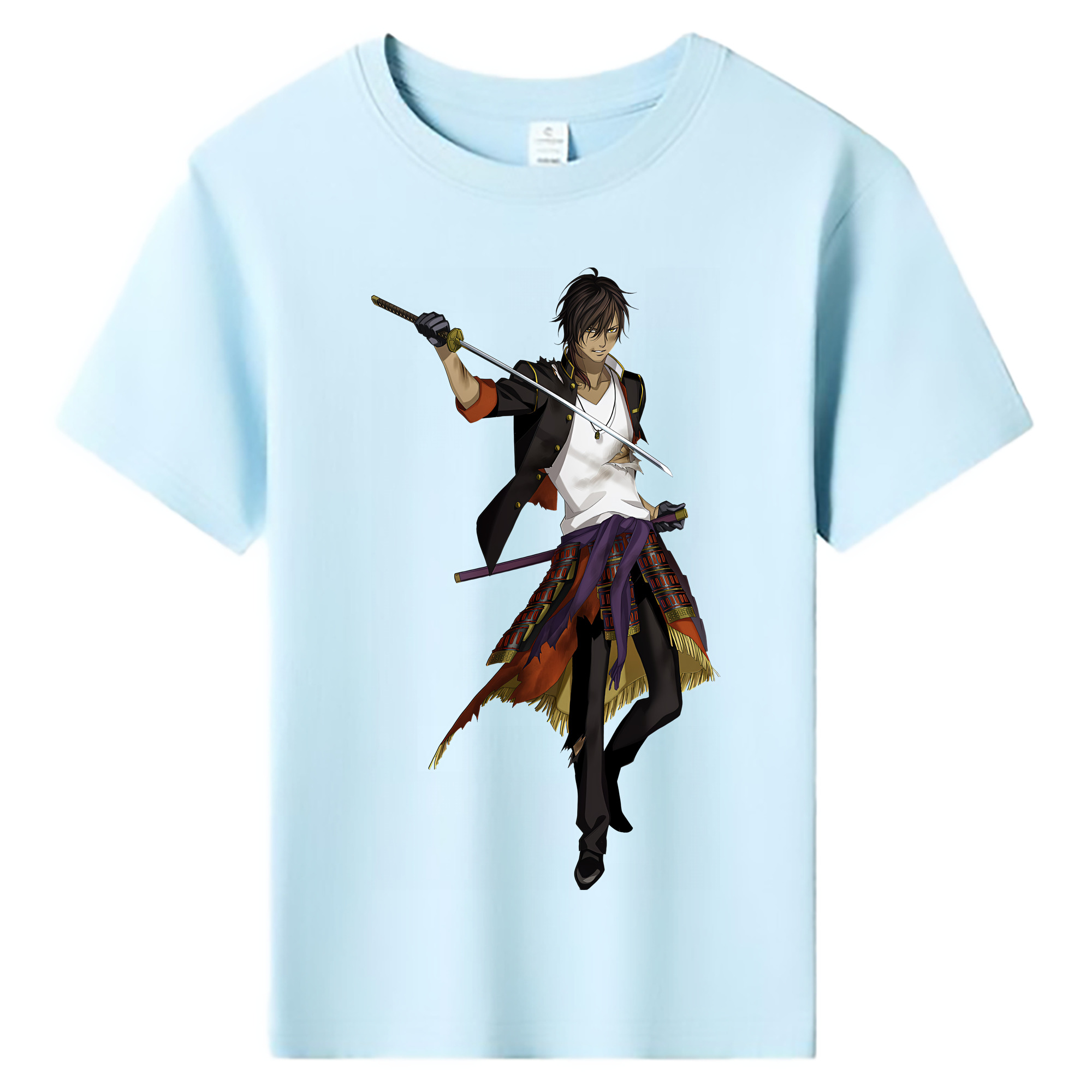 （画像用） 刀剣乱舞 Touken Ranbu 綿100％キッズTシャツ（フロントプリント）